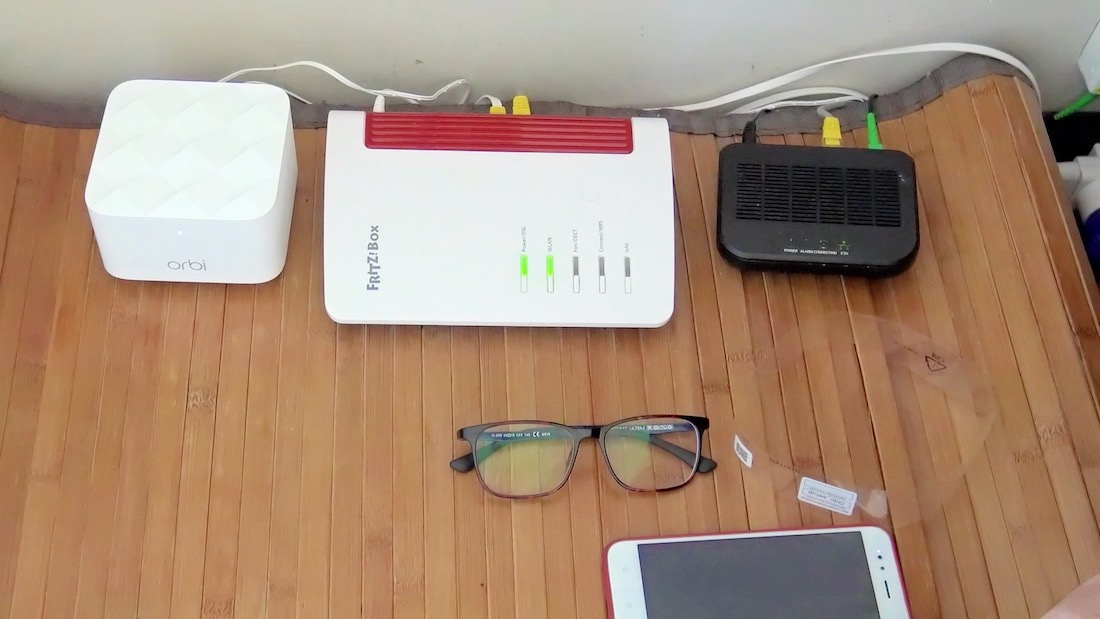 FTTH FritzBox Netgear ORBI