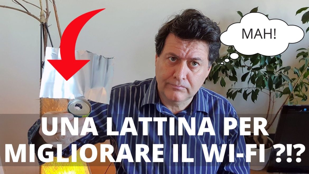 Migliorare il wifi con una lattina