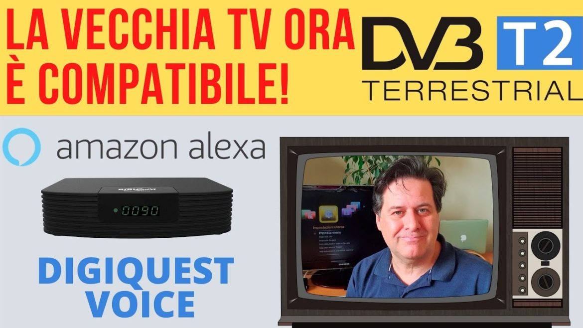 digiquest voice dvb t2 digitale terrestre