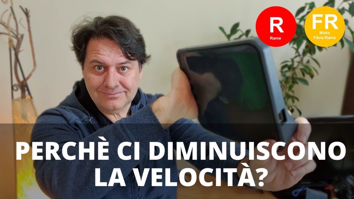 Perchè ci diminuiscono le velocità