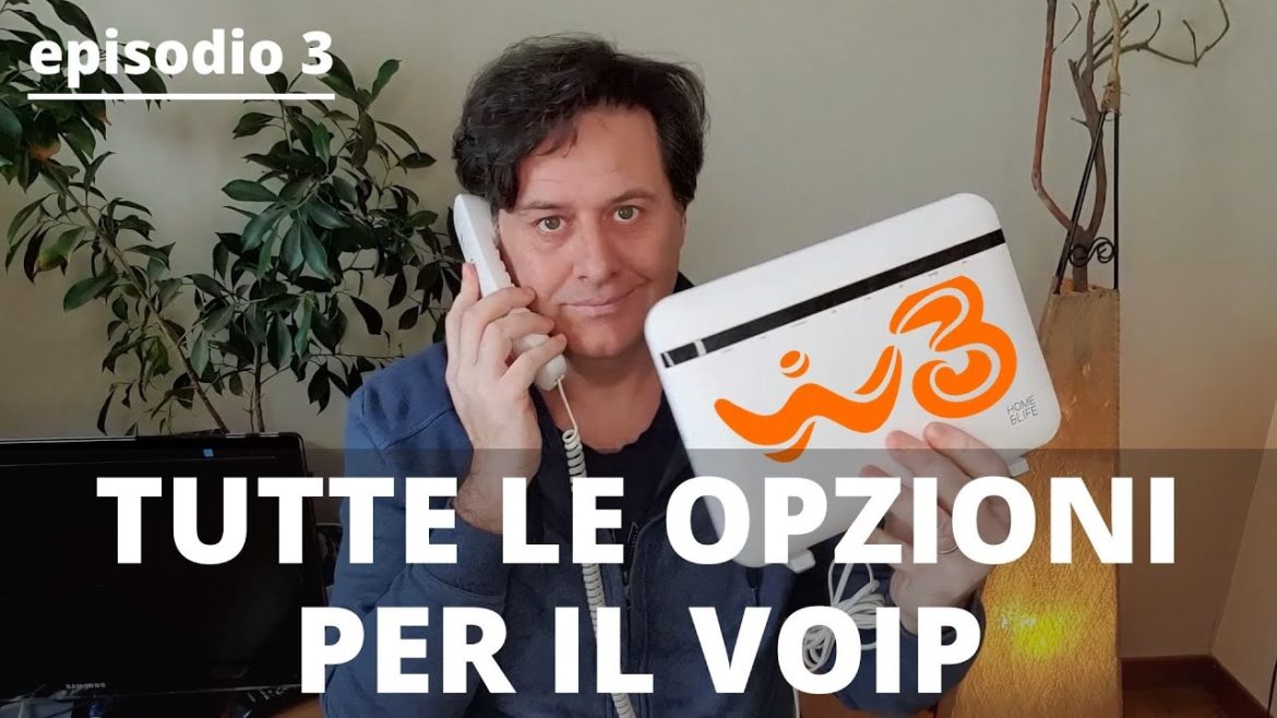 Impostazioni voip Home& Life di Windtre