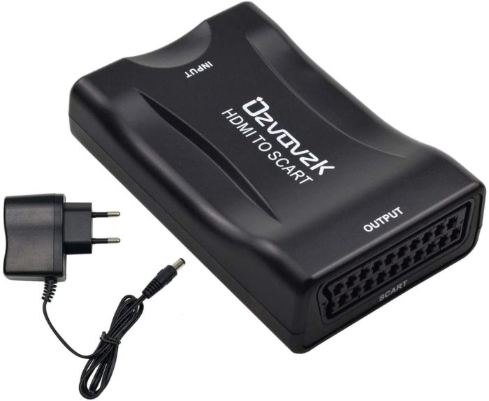  un convertitore che trasforma la presa scart in una presa HDMI