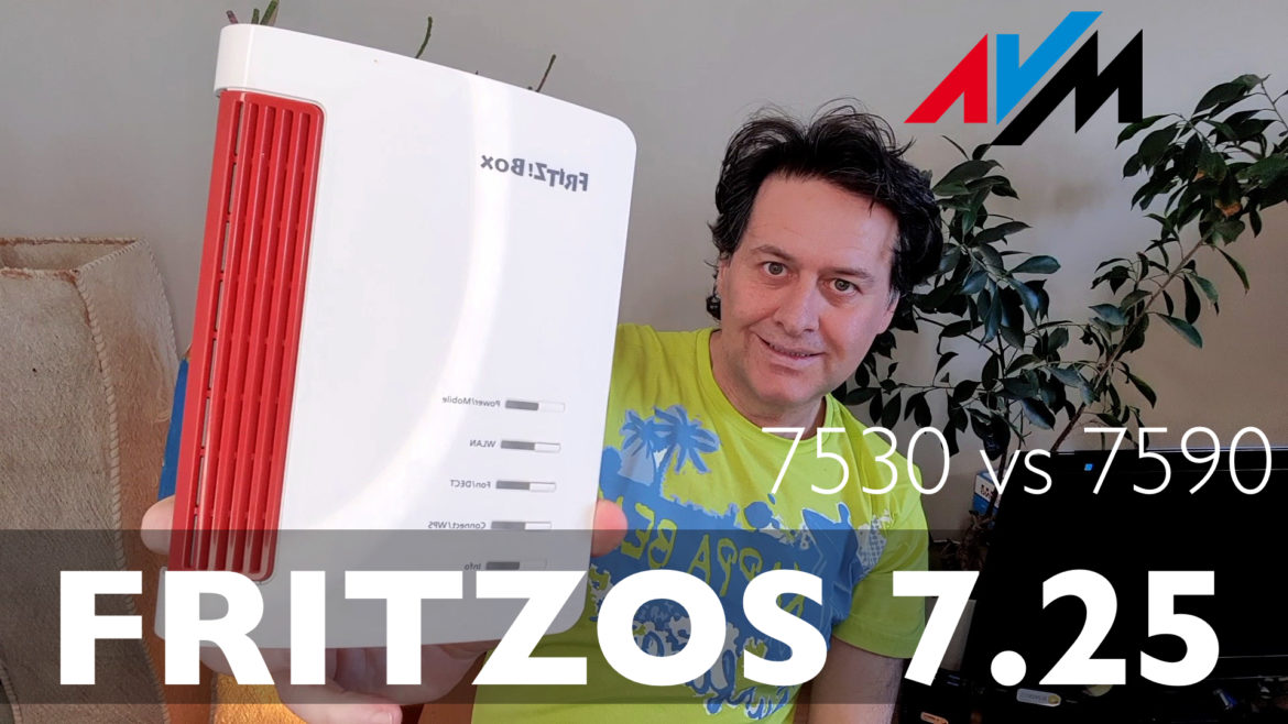 Fritzbox 7530 vs 7590 e update a FritzOS 7.25