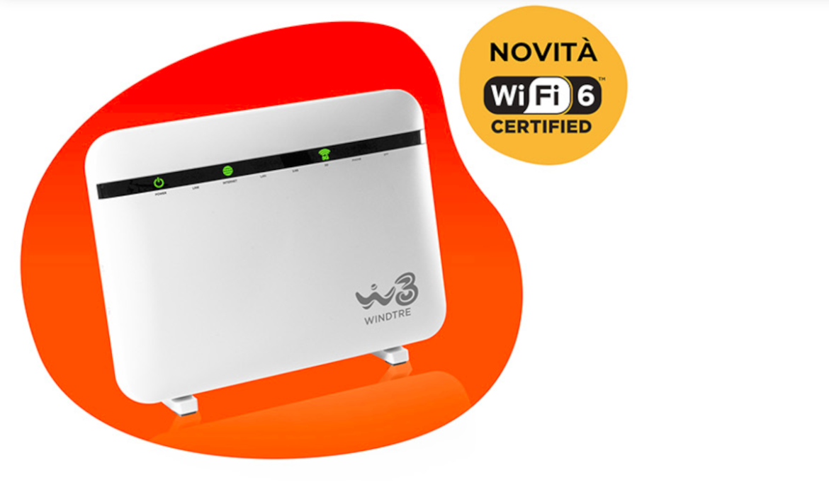 nuovo router windtre wifi 6