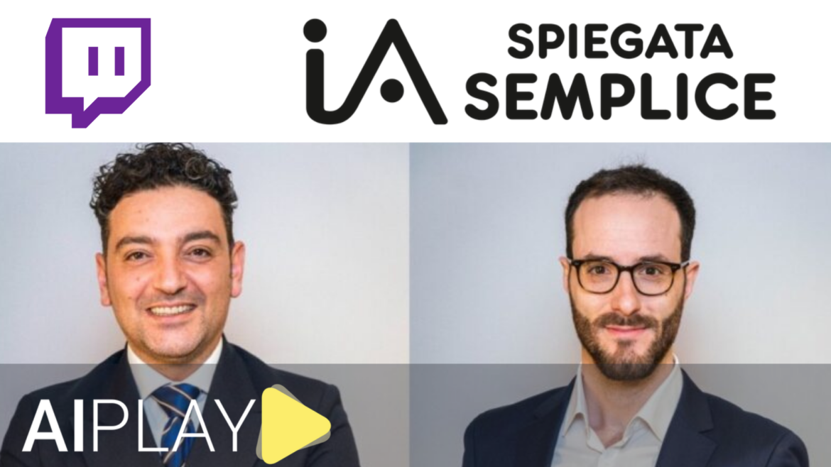 AI spiegata Semplice Play giacinto fiore pasquale viscanti