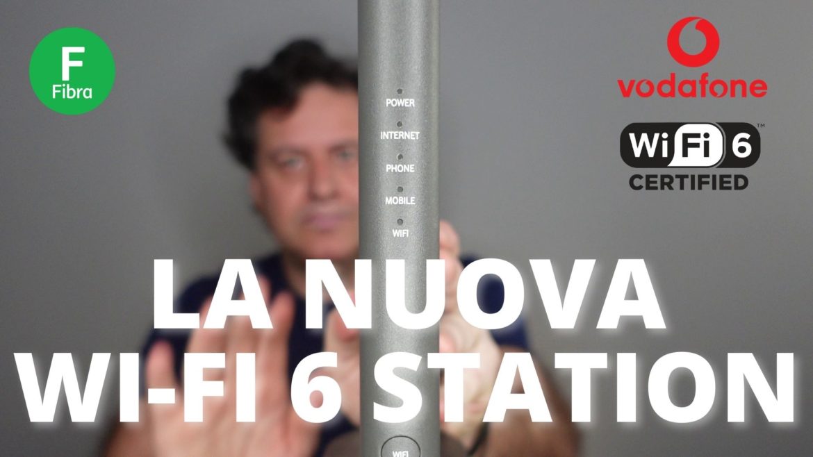 la nuova Vodafone Wi-fi 6 Station